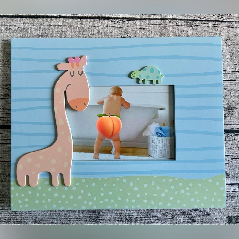 NWT! Hallmark new in box baby wooden photo frame